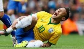 Neymar lesionado em 2025